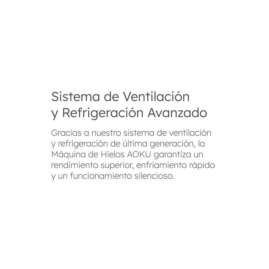 Máquina para hacer Hielos - aoku