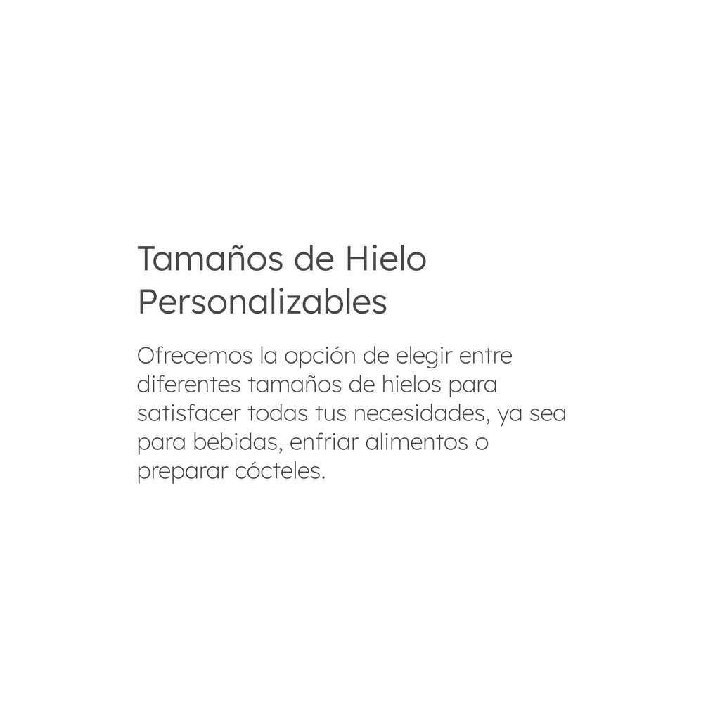 Máquina para hacer Hielos - aoku