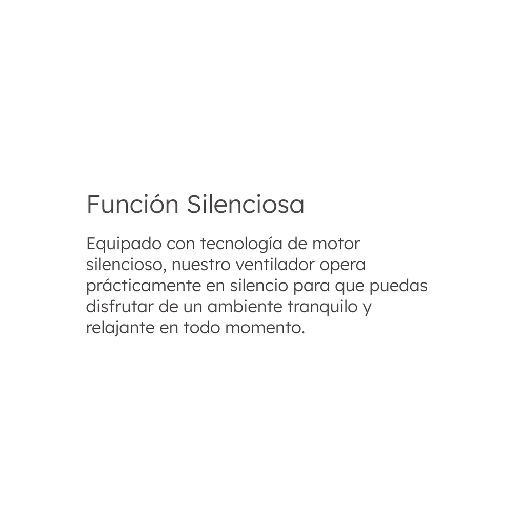 Ventilador de 7 aspas con panel touch y control remoto - aoku