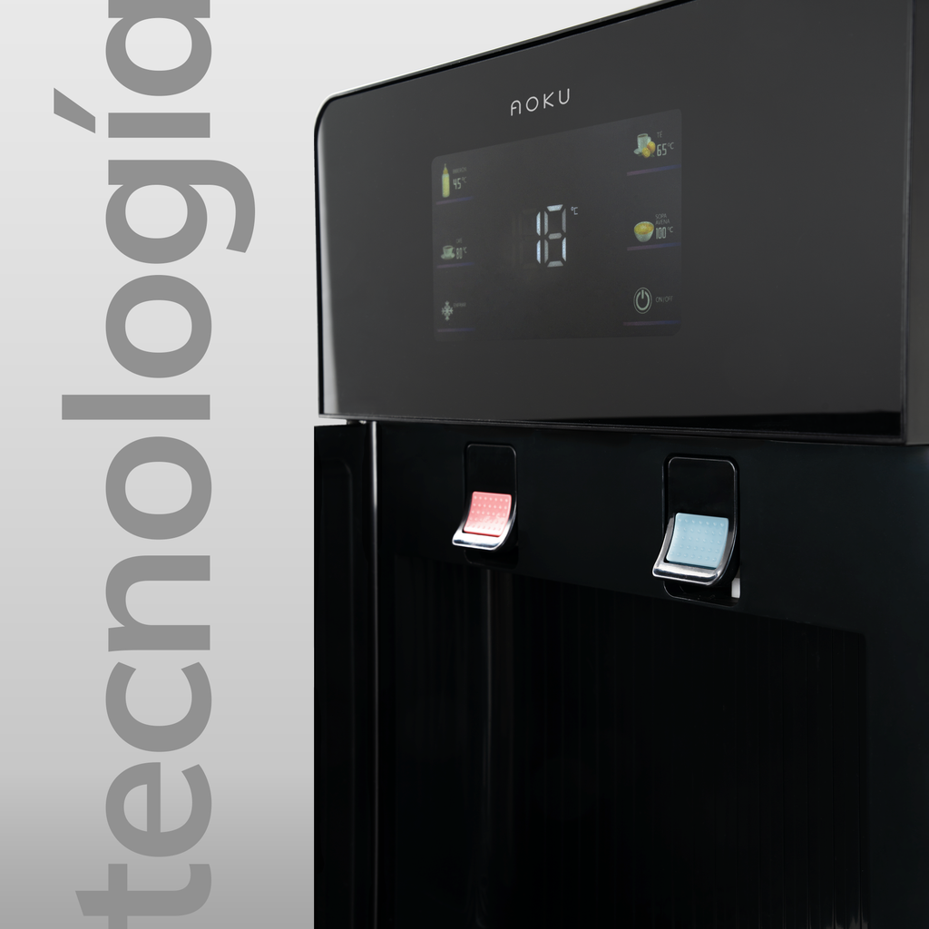 Dispensador de Agua con Compresor - aoku