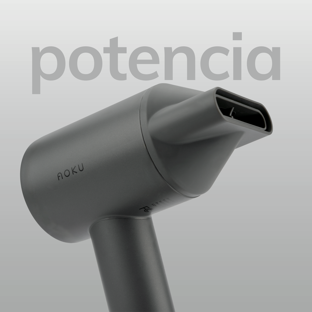 Secadora de cabello gris - aoku