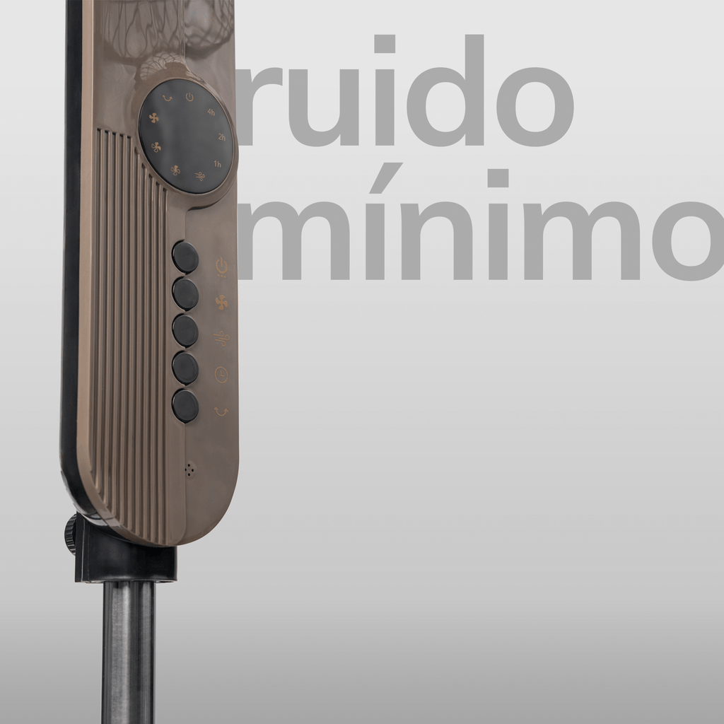 Ventilador de alta potencia con control remoto 7 aspas - aoku